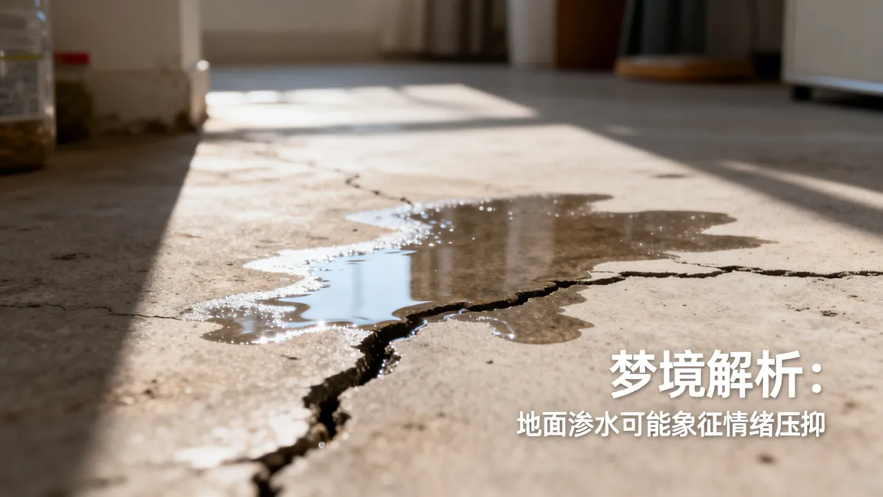 梦见地面渗水代表着什么?梦见地面渗水是啥预兆 梦见地面渗水代表着什么?梦见地面渗水是啥预兆