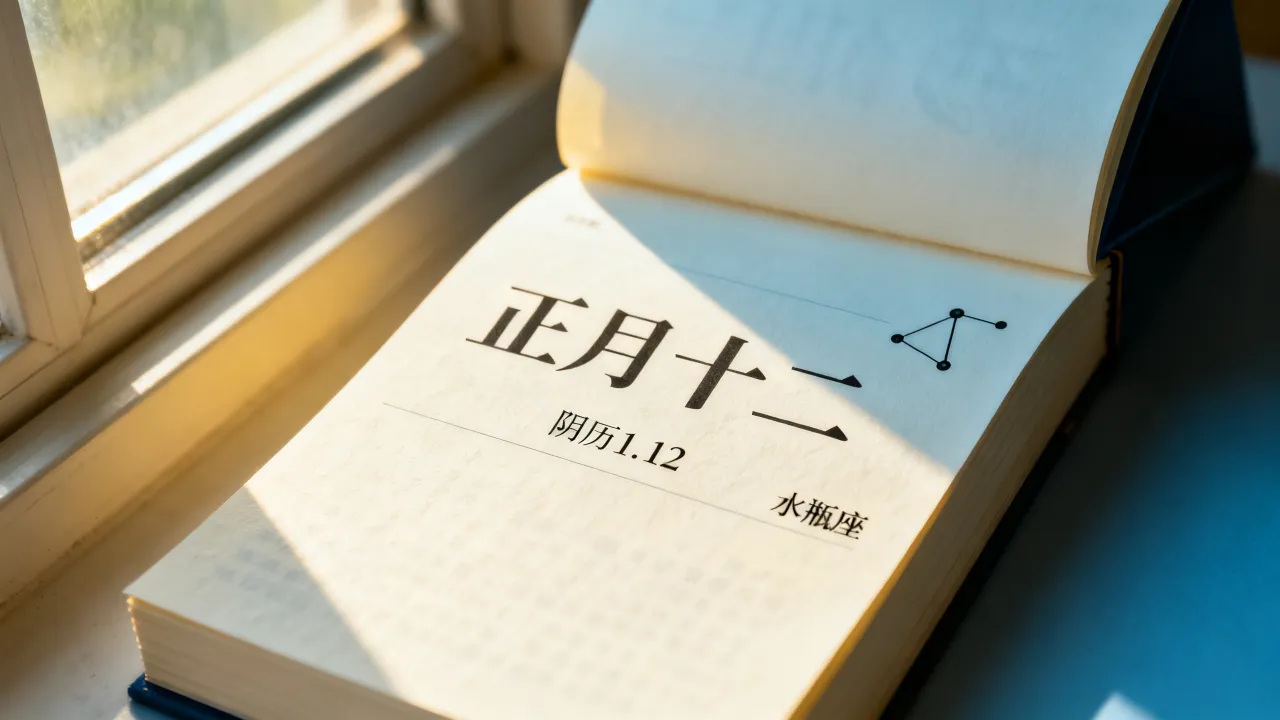 阴历1.12是什么星座，农历正月十二对应的星座是哪个？