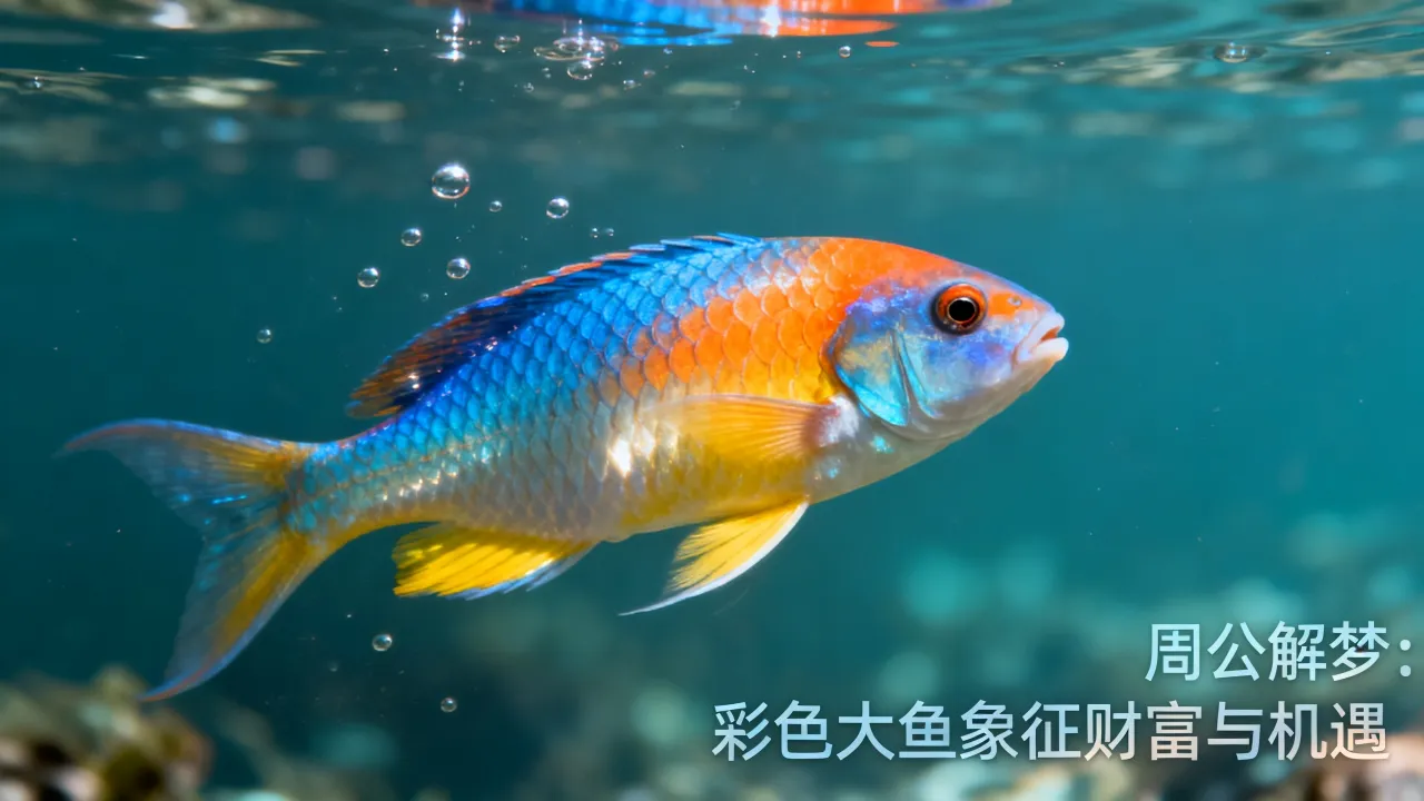 梦见彩色大鱼是什么意思,梦见彩色大鱼在周公解梦中预示什么 梦见彩色大鱼是什么意思,梦见彩色大鱼在周公解梦中预示什么