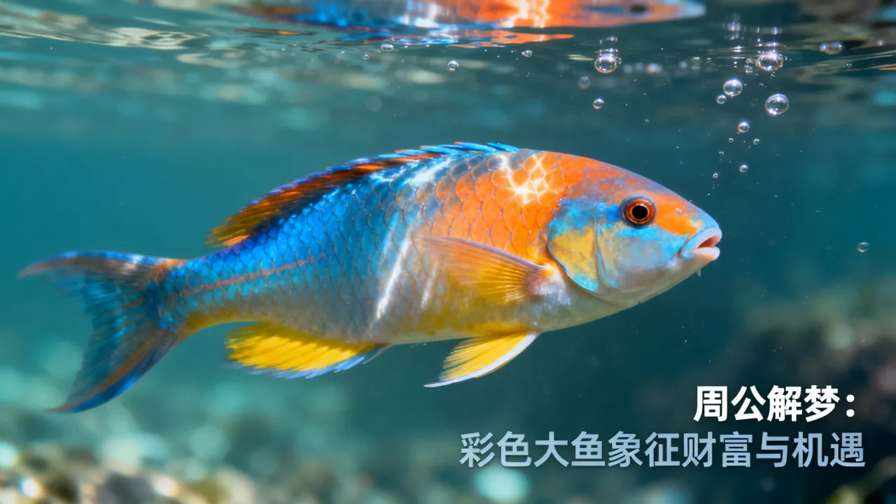 梦见彩色大鱼是什么意思,梦见彩色大鱼在周公解梦中预示什么 梦见彩色大鱼是什么意思,梦见彩色大鱼在周公解梦中预示什么