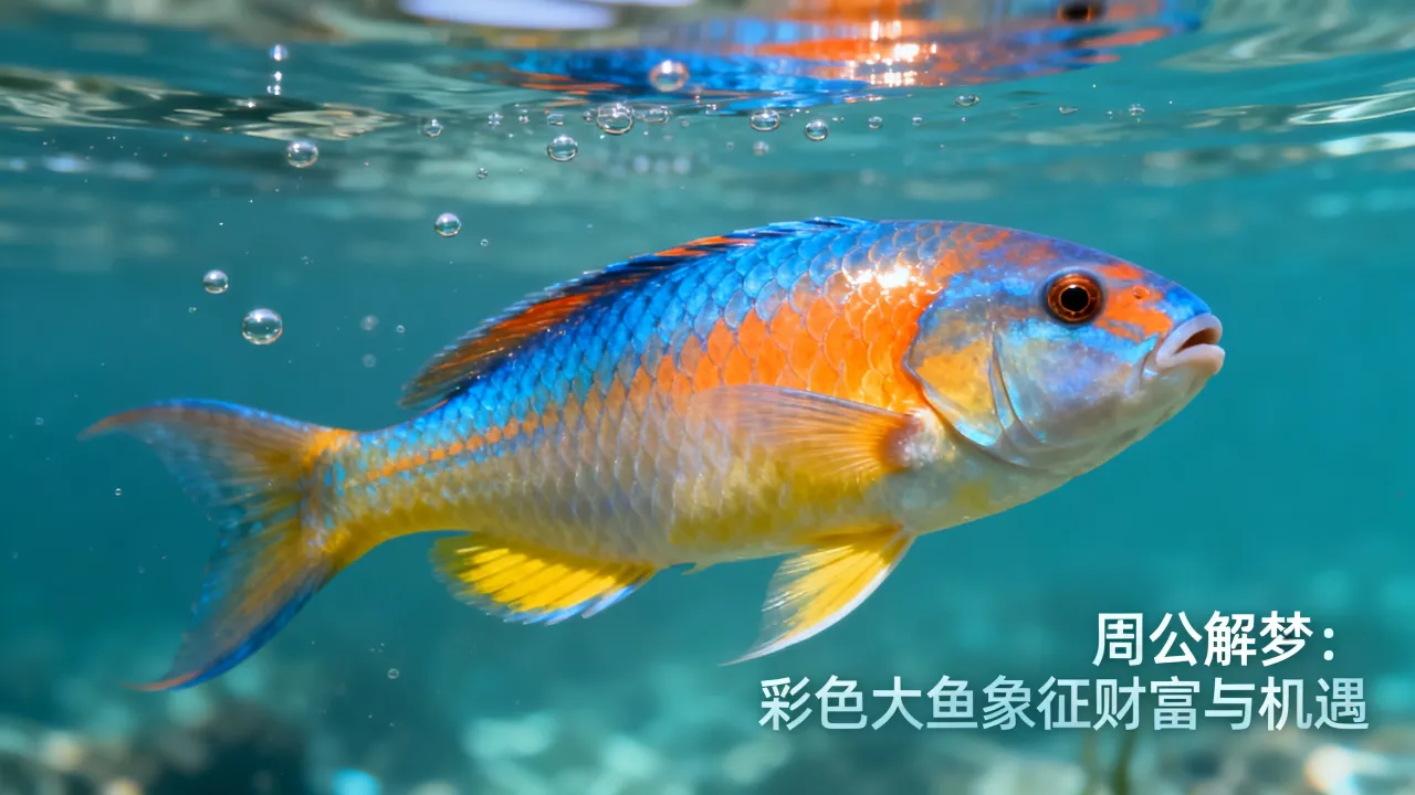 梦见彩色大鱼是什么意思,梦见彩色大鱼在周公解梦中预示什么 梦见彩色大鱼是什么意思,梦见彩色大鱼在周公解梦中预示什么