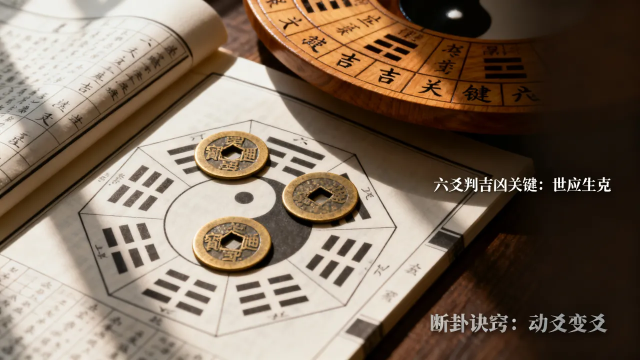 六爻怎么判吉凶详解图,六爻断卦吉凶的诀窍有哪些? 六爻怎么判吉凶详解图,六爻断卦吉凶的诀窍有哪些?