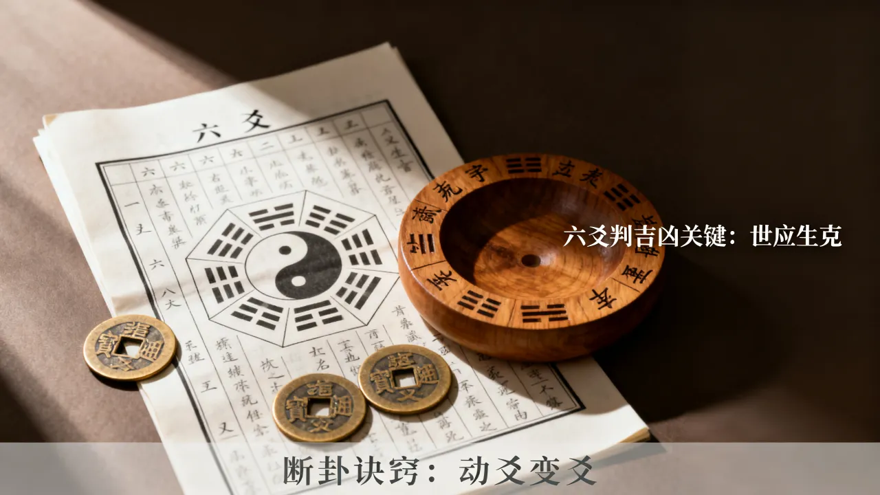 六爻怎么判吉凶详解图,六爻断卦吉凶的诀窍有哪些? 六爻怎么判吉凶详解图,六爻断卦吉凶的诀窍有哪些?