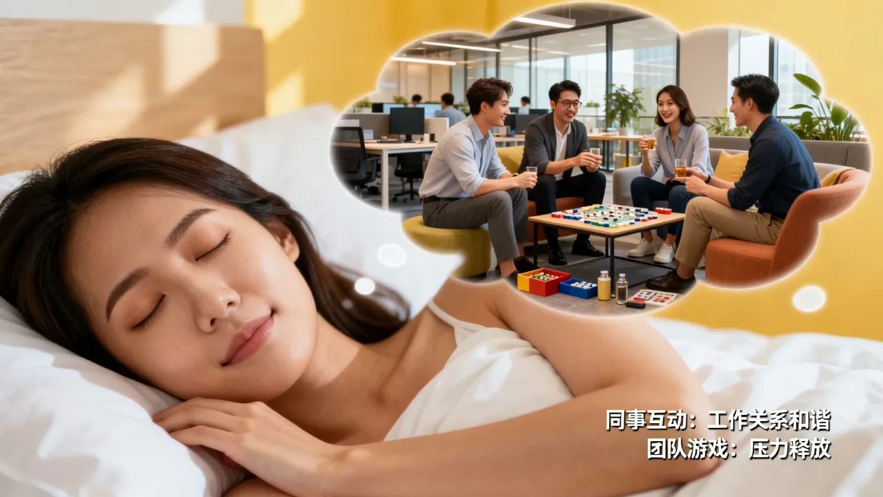 梦到和同事一起玩有什么说法,梦见和同事一起玩预示什么? 梦到和同事一起玩有什么说法,梦见和同事一起玩预示什么?