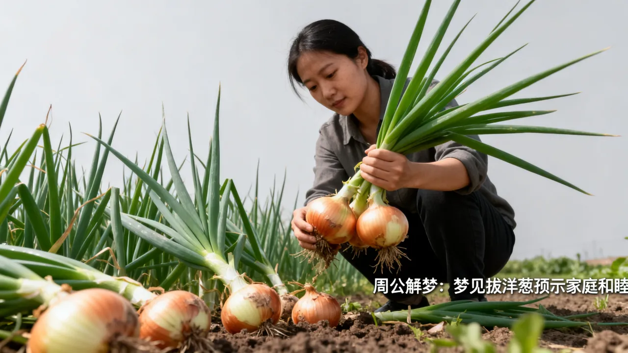 梦到拔洋葱是什么意思?周公解梦梦见拔洋葱有什么预兆 梦到拔洋葱是什么意思?周公解梦梦见拔洋葱有什么预兆