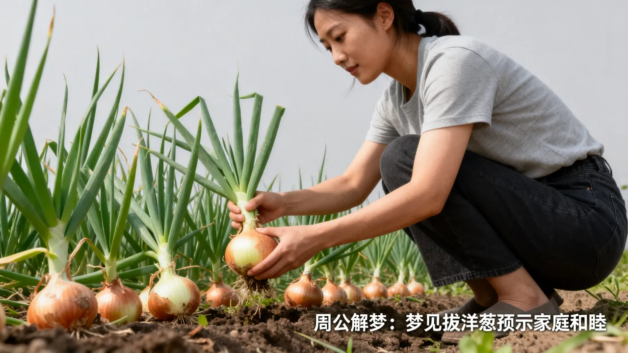 梦到拔洋葱是什么意思?周公解梦梦见拔洋葱有什么预兆 梦到拔洋葱是什么意思?周公解梦梦见拔洋葱有什么预兆