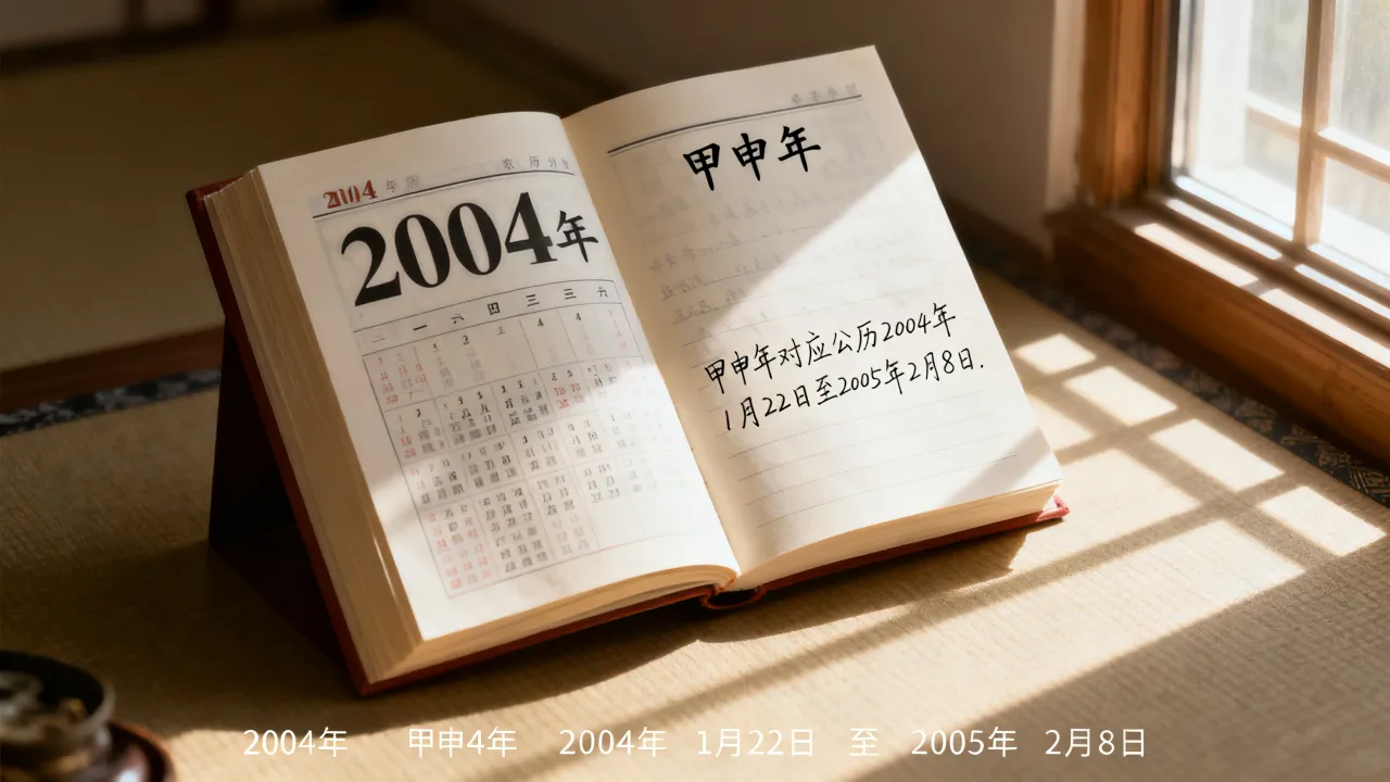 2004年是阴历哪一年?农历甲申年对应公历怎么算 2004年是阴历哪一年?农历甲申年对应公历怎么算