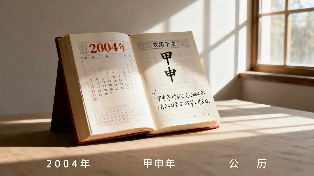 2004年是阴历哪一年?农历甲申年对应公历怎么算 2004年是阴历哪一年?农历甲申年对应公历怎么算