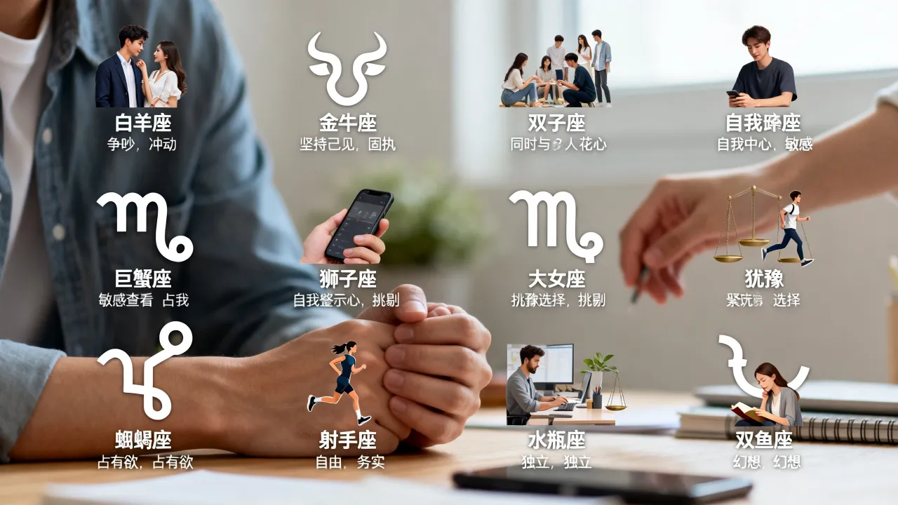 十二星座恋爱中最容易犯什么错，哪个星座最专情？