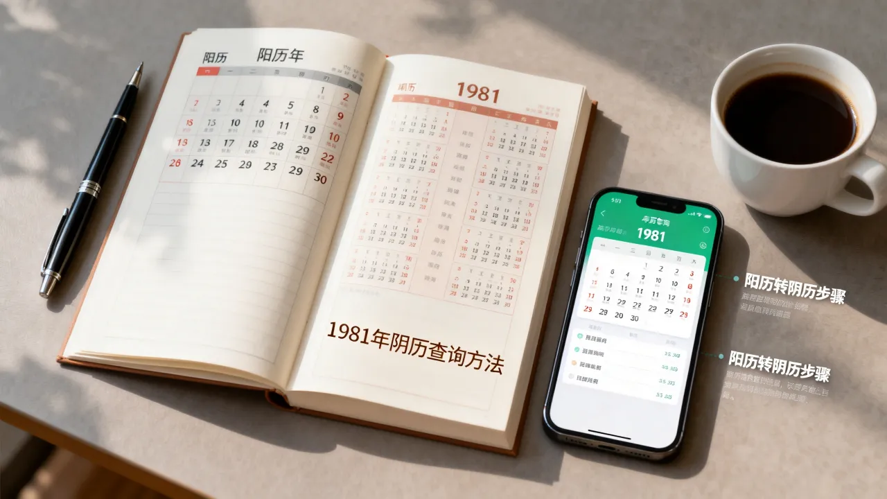 1981年阴历查询具体是什么，怎么查询最准确