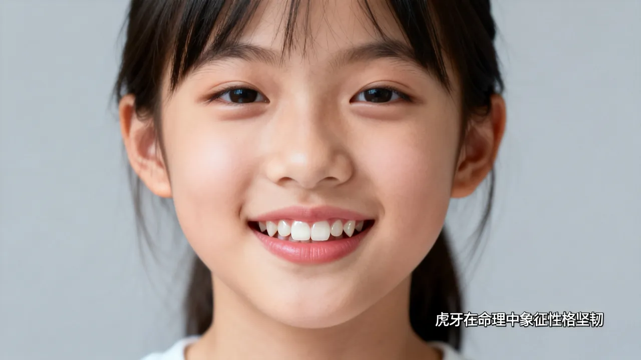 女孩的四颗虎牙命运怎么样,命理上有什么讲究? 女孩的四颗虎牙命运怎么样,命理上有什么讲究?