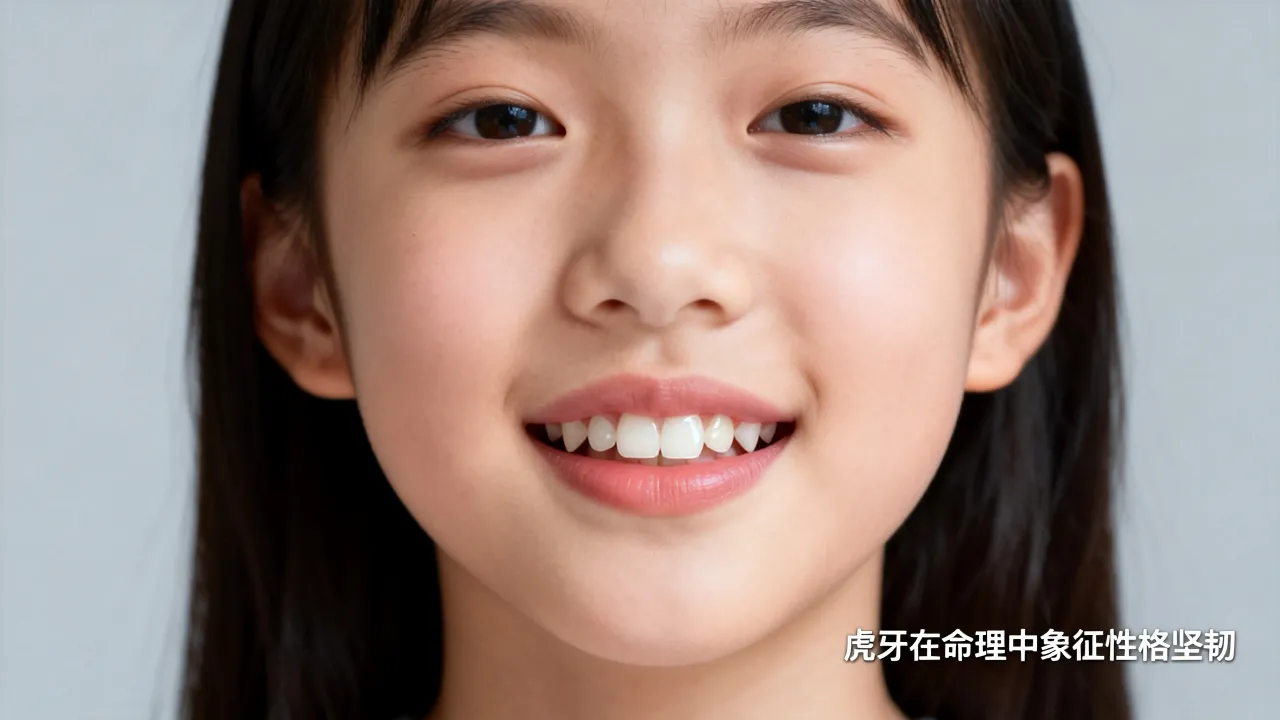 女孩的四颗虎牙命运怎么样,命理上有什么讲究? 女孩的四颗虎牙命运怎么样,命理上有什么讲究?