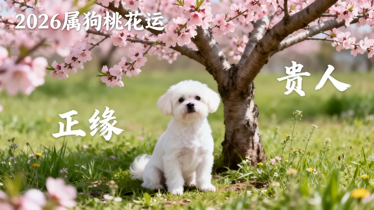 2026属狗人的桃花运怎么样，2026属狗桃花运详细分析如何。
