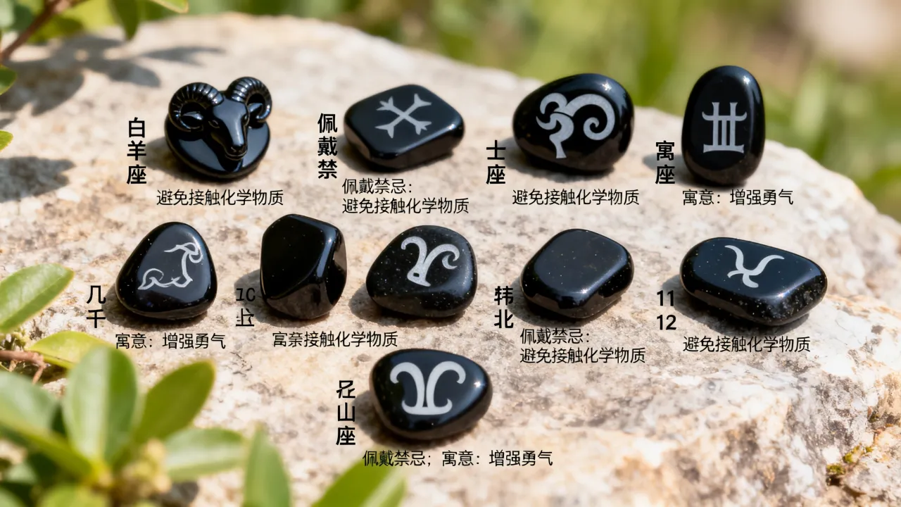 十二星座黑曜石适合什么星座?黑曜石佩戴禁忌和寓意有哪些 十二星座黑曜石适合什么星座?黑曜石佩戴禁忌和寓意有哪些