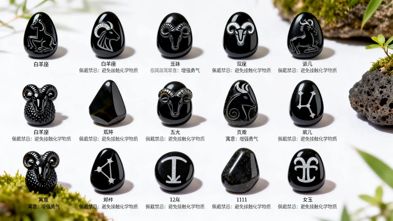 十二星座黑曜石适合什么星座?黑曜石佩戴禁忌和寓意有哪些 十二星座黑曜石适合什么星座?黑曜石佩戴禁忌和寓意有哪些