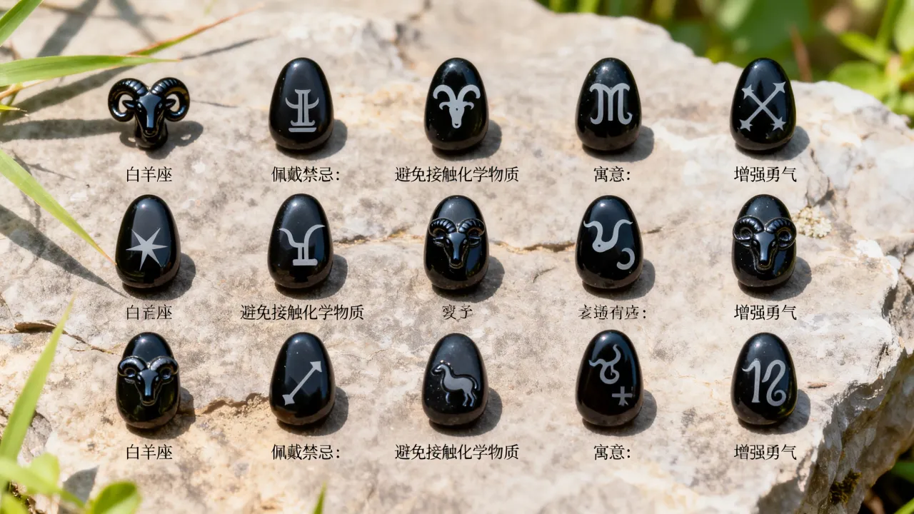 十二星座黑曜石适合什么星座?黑曜石佩戴禁忌和寓意有哪些 十二星座黑曜石适合什么星座?黑曜石佩戴禁忌和寓意有哪些