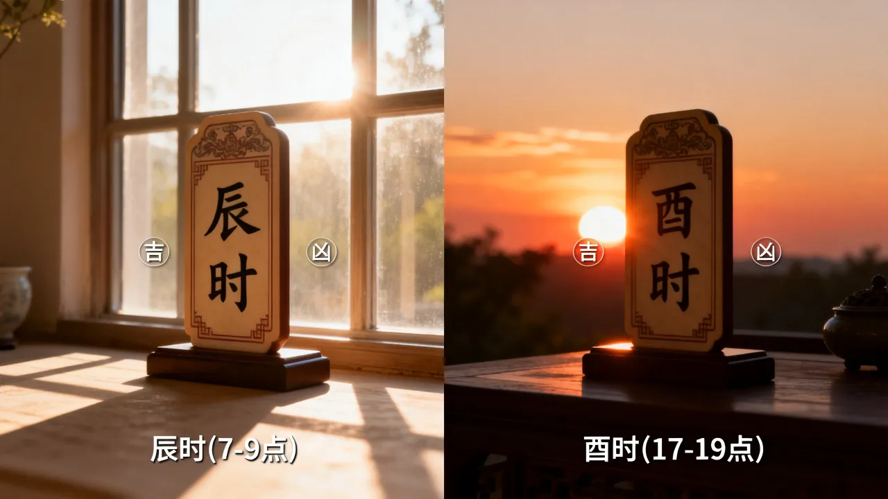 单日时辰吉凶怎么看,辰时和酉时哪个更吉利 单日时辰吉凶怎么看,辰时和酉时哪个更吉利
