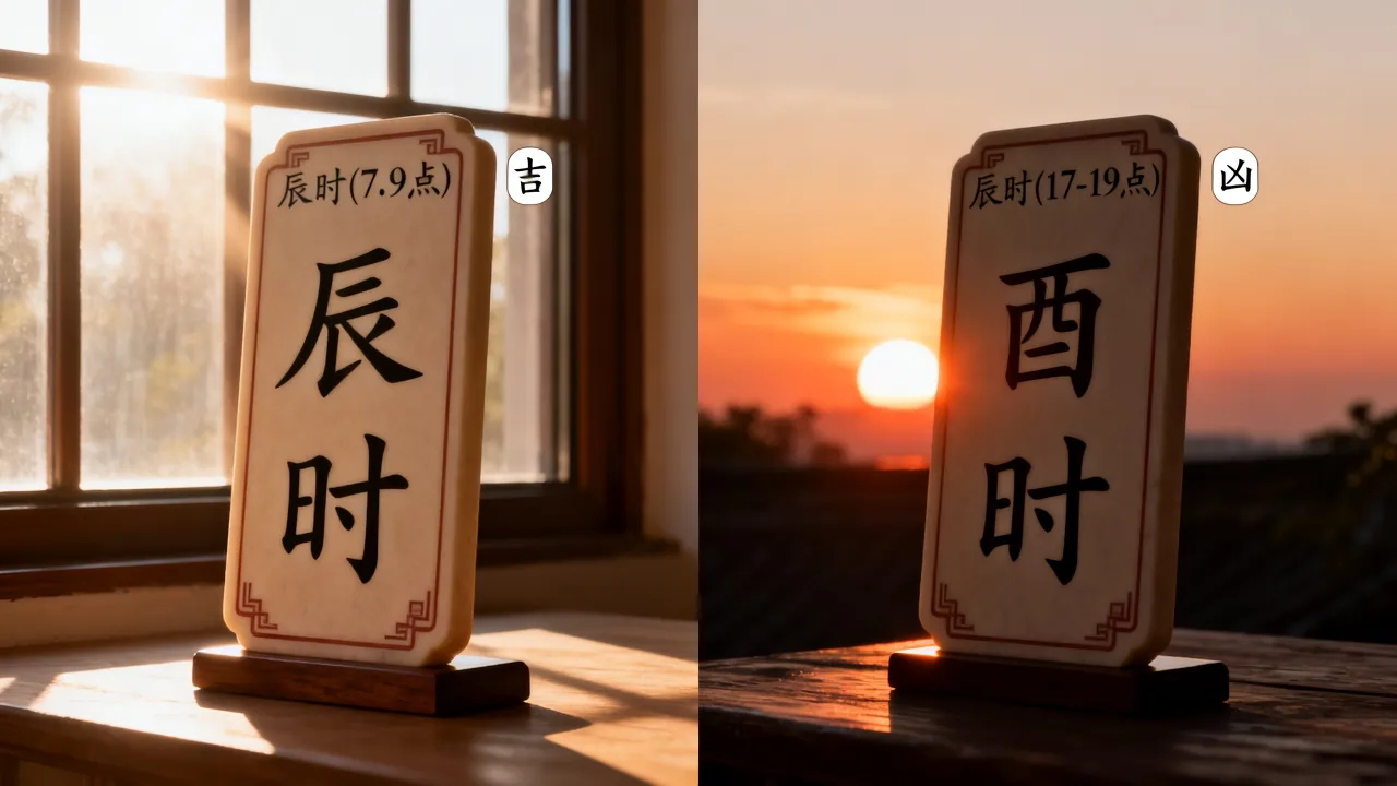 单日时辰吉凶怎么看,辰时和酉时哪个更吉利 单日时辰吉凶怎么看,辰时和酉时哪个更吉利