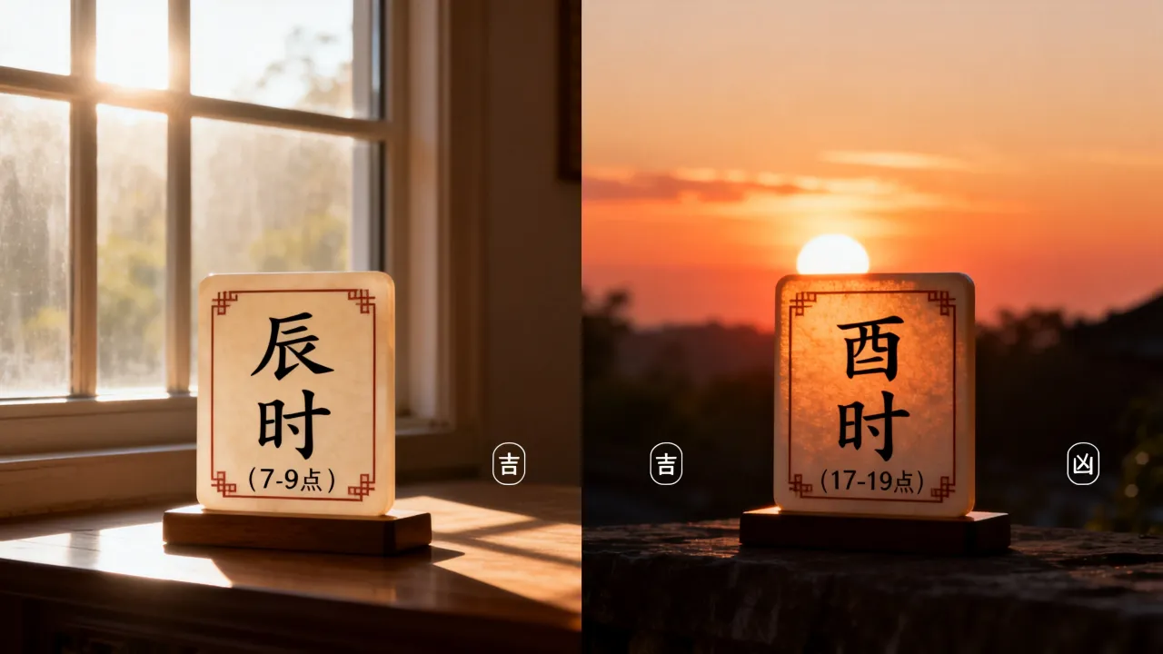 单日时辰吉凶怎么看,辰时和酉时哪个更吉利 单日时辰吉凶怎么看,辰时和酉时哪个更吉利