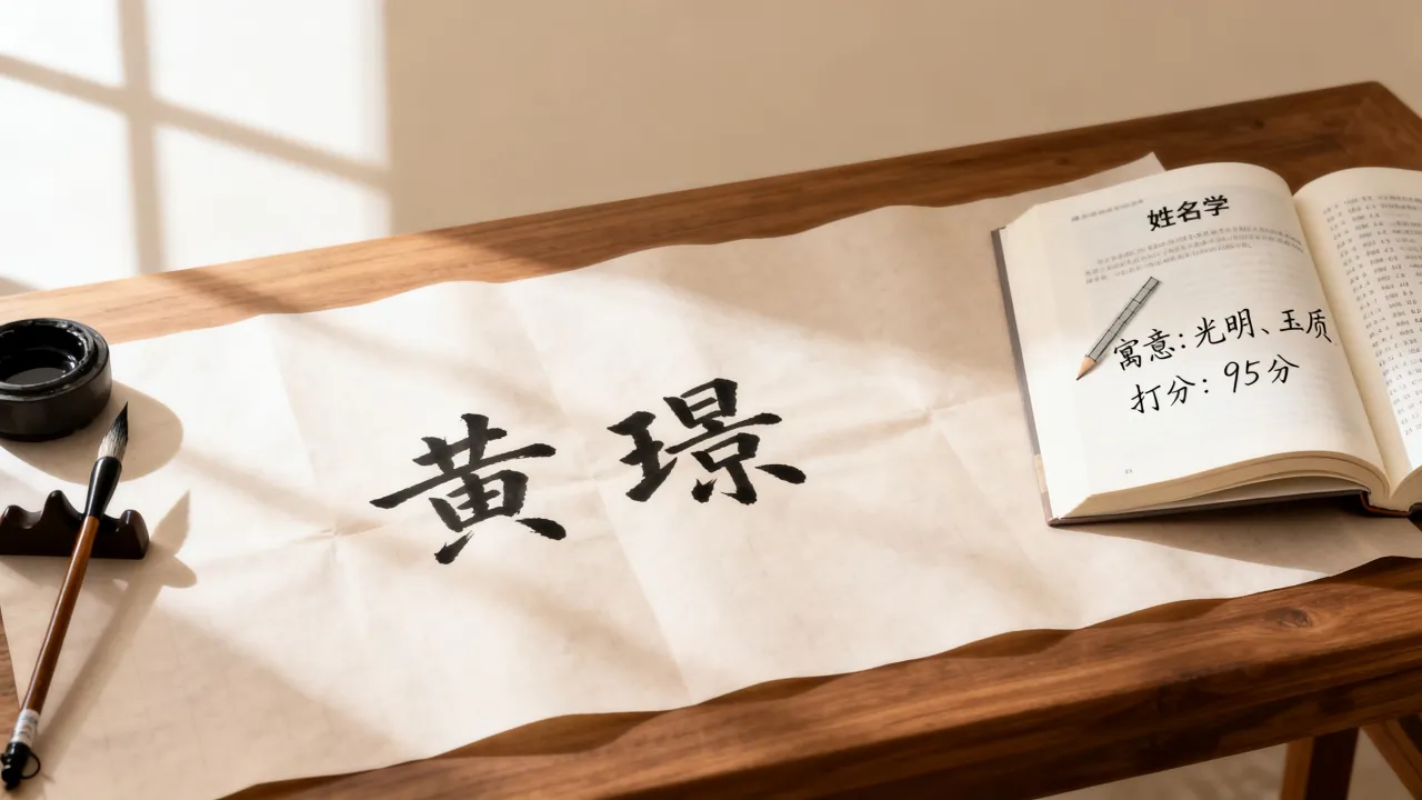 宝宝起名黄璟什么好呢,黄璟名字寓意及打分怎么样 宝宝起名黄璟什么好呢,黄璟名字寓意及打分怎么样