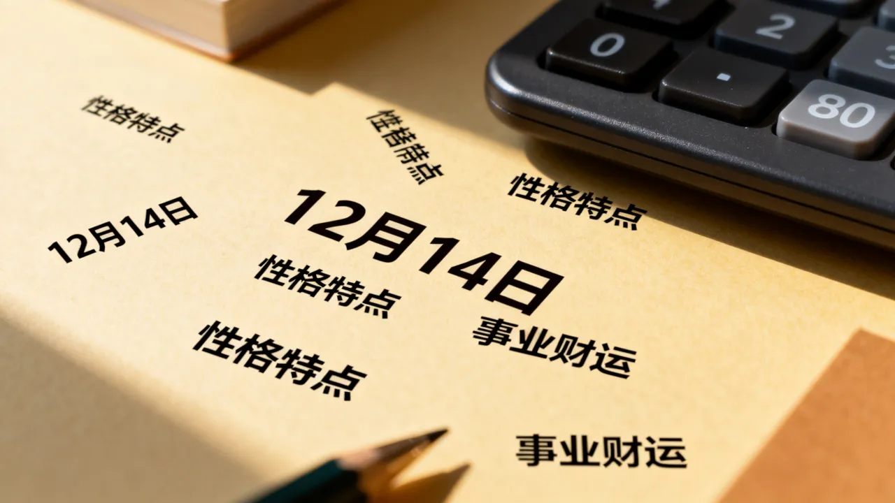 12月14日出生的人命运如何,天生性格特点与事业财运详解? 12月14日出生的人命运如何,天生性格特点与事业财运详解?
