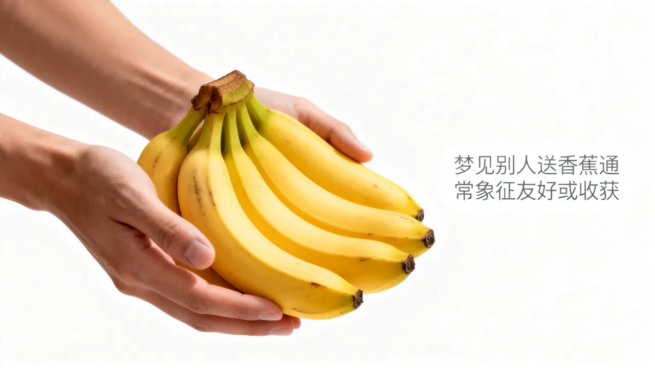 梦到别人送香蕉是好是坏，梦见别人送香蕉有什么征兆？