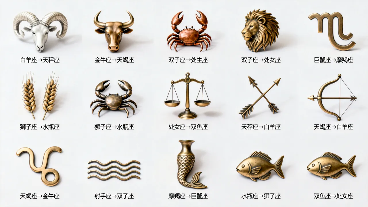 十二星座专克是真的吗，各星座最怕被谁克制？