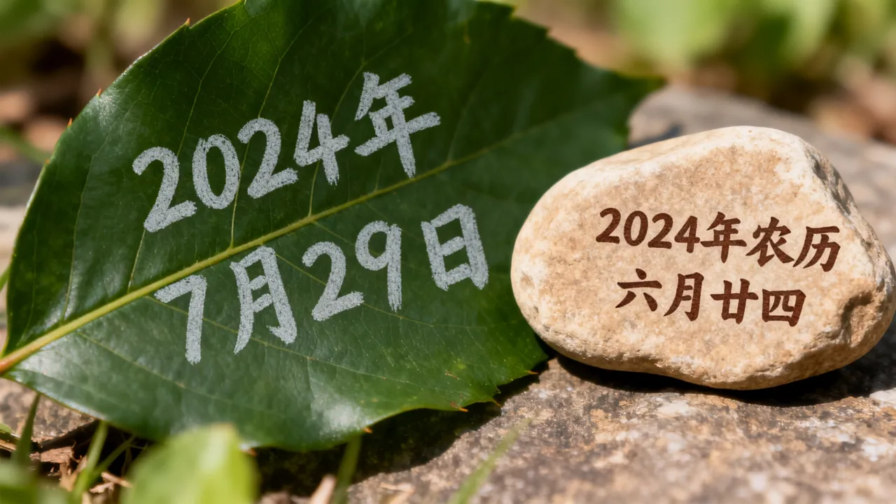 7月29日阴历多少，2024年7月29农历是几月几日