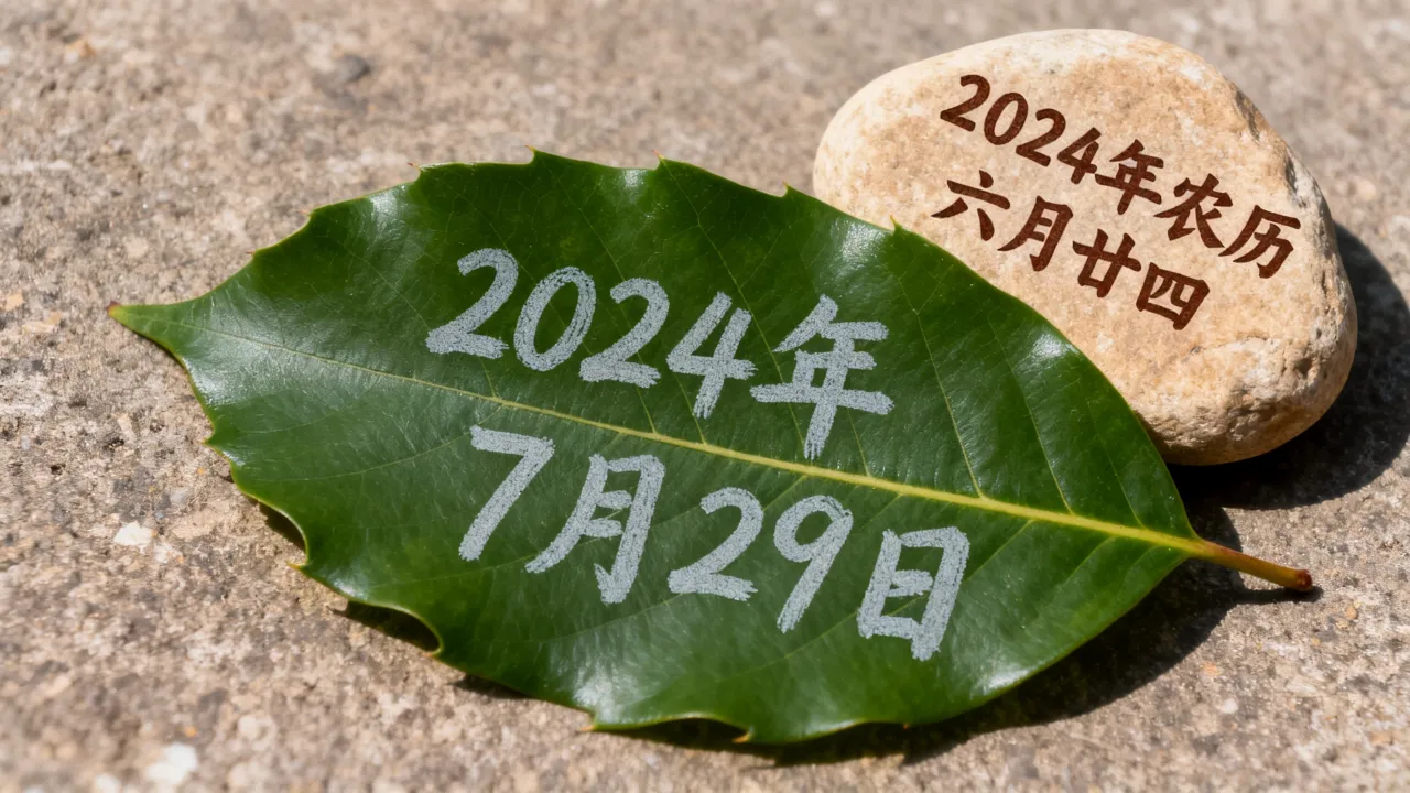 7月29日阴历多少，2024年7月29农历是几月几日