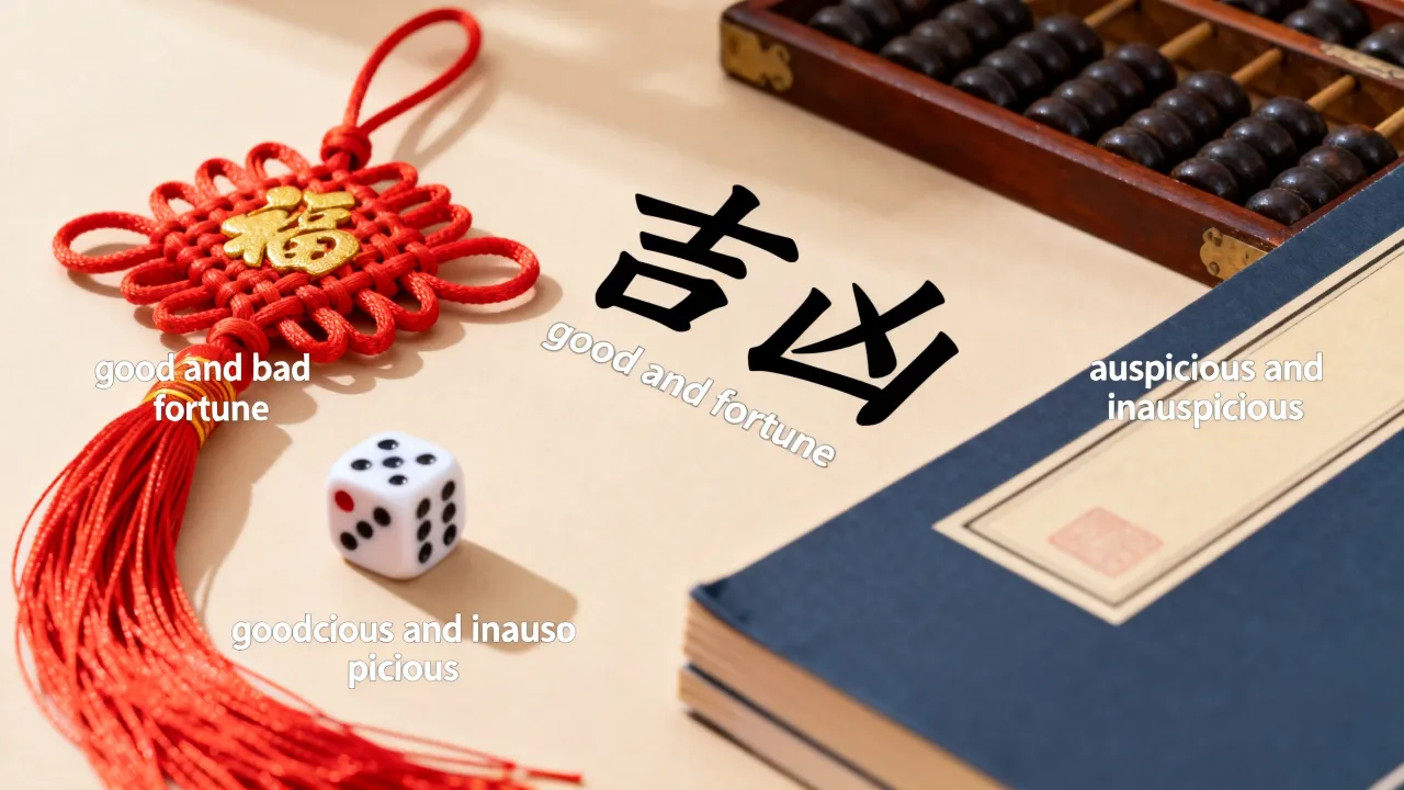吉凶英语怎么说,吉凶的英文单词有哪些常见表达? 吉凶英语怎么说,吉凶的英文单词有哪些常见表达?