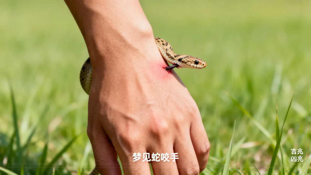 梦见蛇咬手是什么意思?做梦蛇咬手预兆好坏,周公解梦吉凶分析 梦见蛇咬手是什么意思?做梦蛇咬手预兆好坏,周公解梦吉凶分析