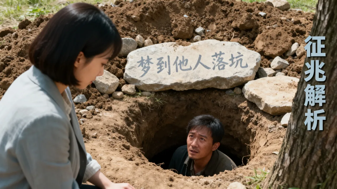 梦到别人掉进坑里是啥意思,做梦有人落坑有何征兆 梦到别人掉进坑里是啥意思,做梦有人落坑有何征兆
