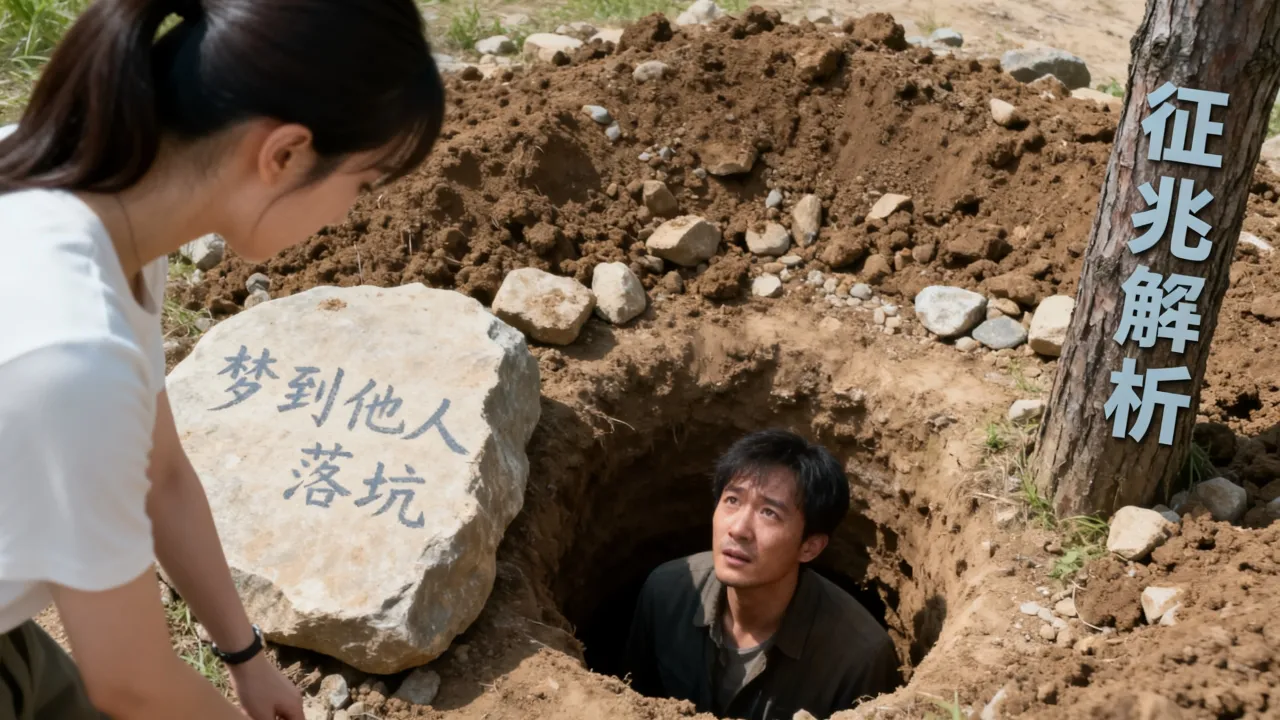 梦到别人掉进坑里是啥意思,做梦有人落坑有何征兆 梦到别人掉进坑里是啥意思,做梦有人落坑有何征兆