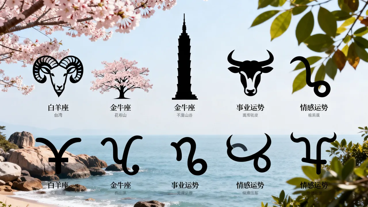 台湾的十二星座有哪些?台湾星座运势怎么看最准? 台湾的十二星座有哪些?台湾星座运势怎么看最准?