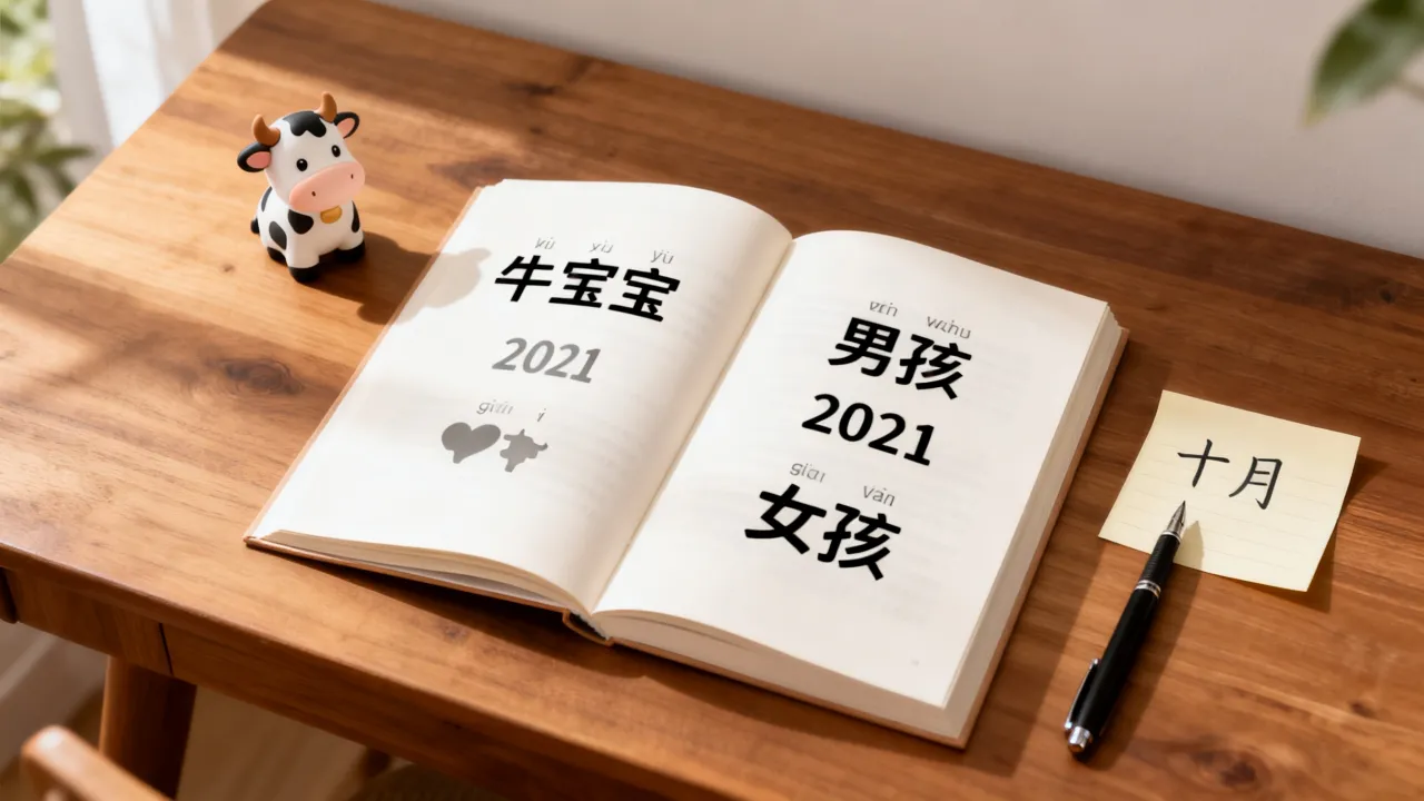10月牛宝宝怎么起名？2021年属牛宝宝取名大全男孩女孩