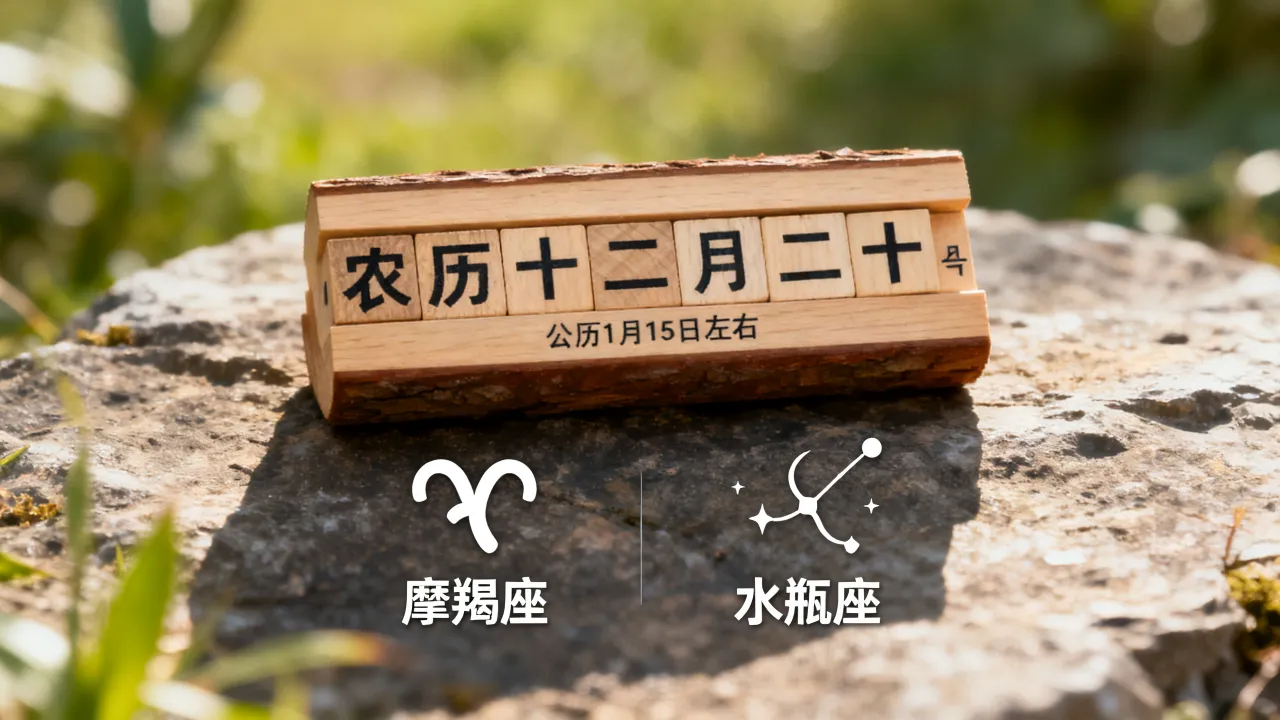 农历十二月二十是什么星座,摩羯座还是水瓶座 农历十二月二十是什么星座,摩羯座还是水瓶座