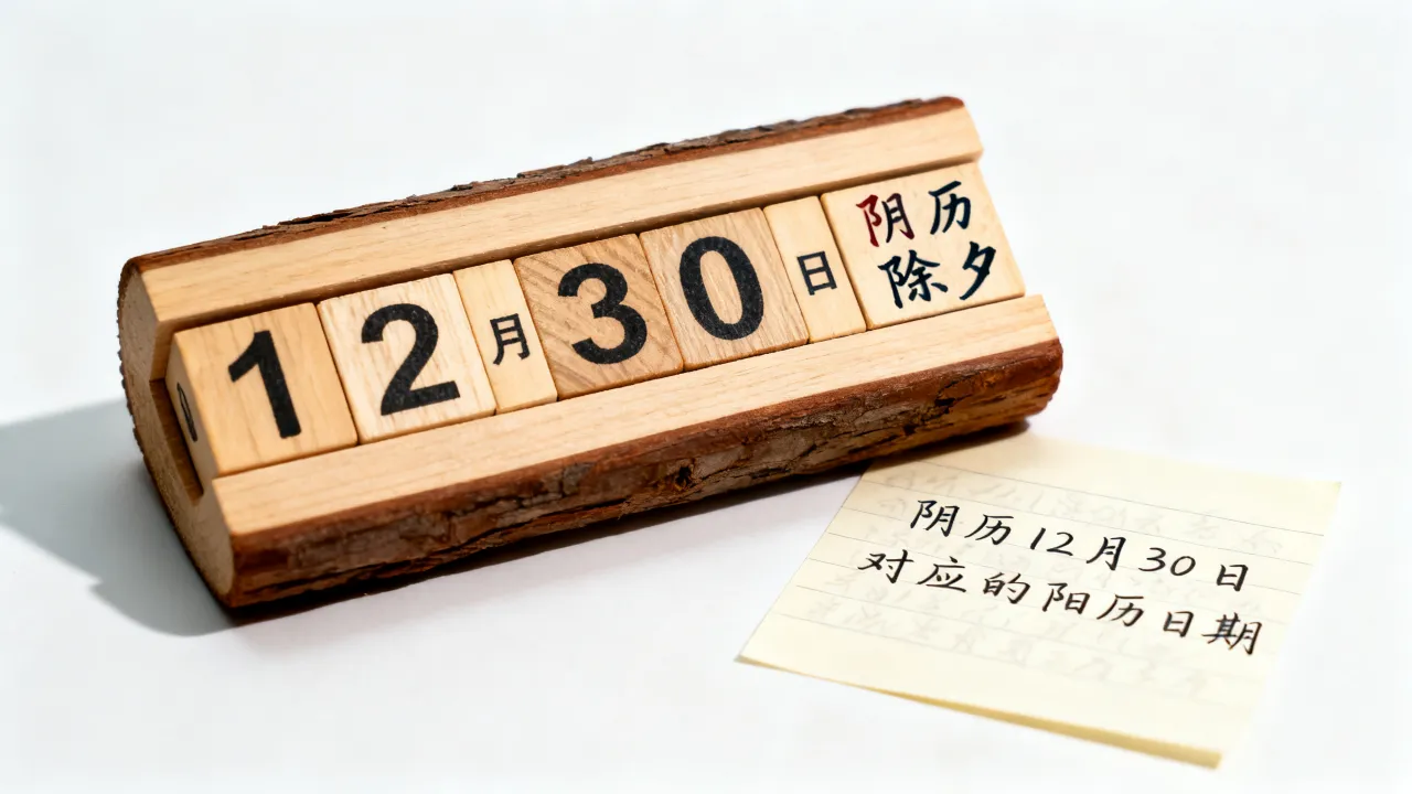12月30日阴历是除夕吗,阴历12月30日对应的阳历是哪一天 12月30日阴历是除夕吗,阴历12月30日对应的阳历是哪一天