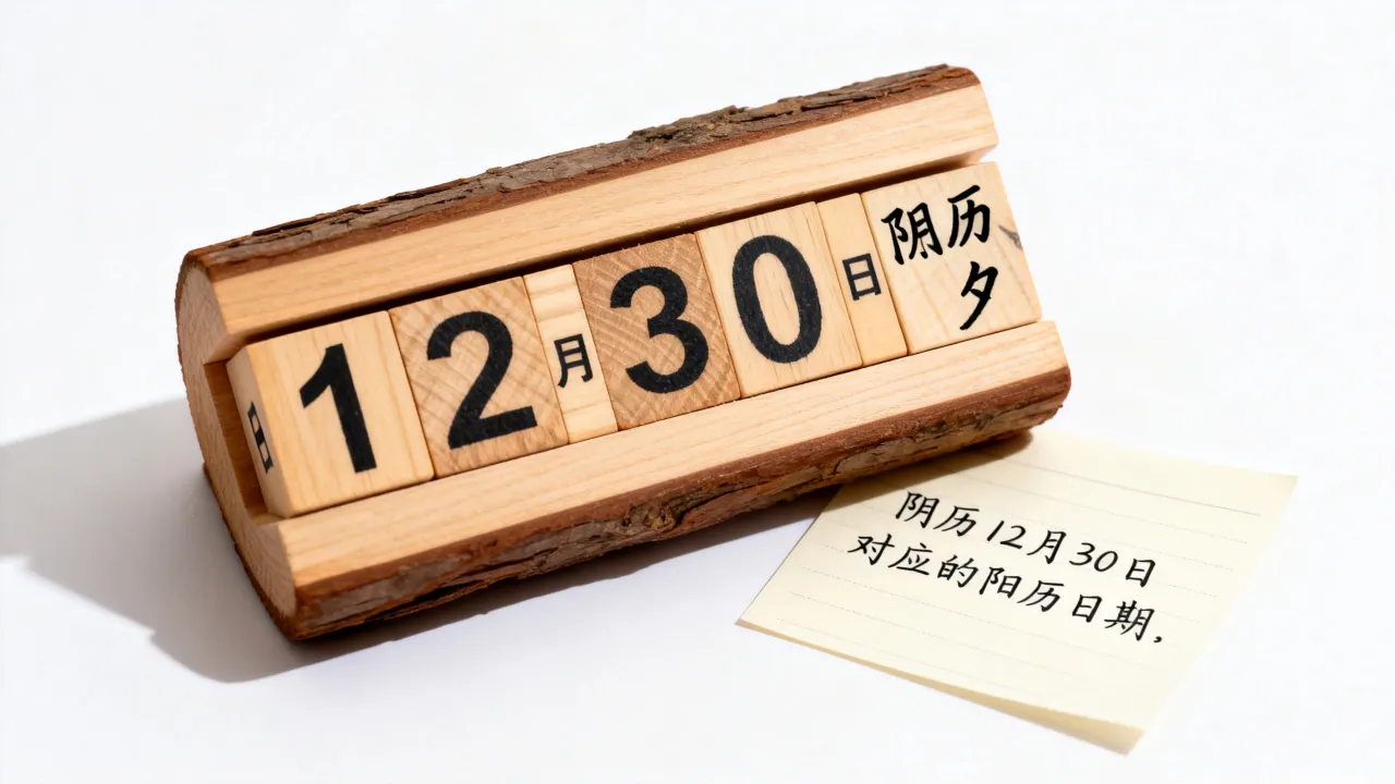 12月30日阴历是除夕吗,阴历12月30日对应的阳历是哪一天 12月30日阴历是除夕吗,阴历12月30日对应的阳历是哪一天