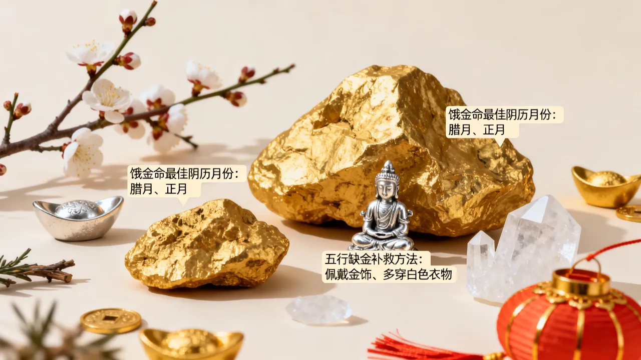 饿金命阴历几月出生最好?五行缺金如何补救 饿金命阴历几月出生最好?五行缺金如何补救