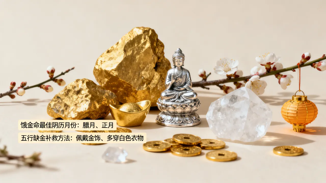 饿金命阴历几月出生最好?五行缺金如何补救 饿金命阴历几月出生最好?五行缺金如何补救