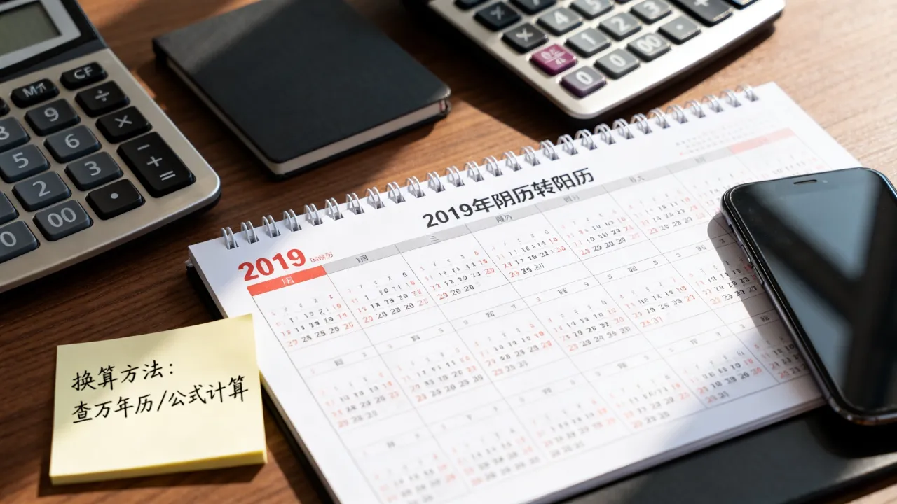 2019年阴历怎么转阳历?阴历阳历换算工具和方法长尾词 2019年阴历怎么转阳历?阴历阳历换算工具和方法长尾词