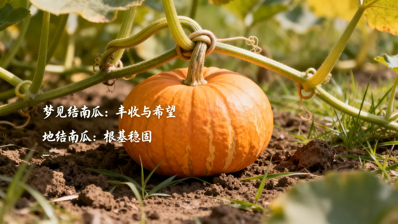 梦到了结南瓜会有什么预兆,梦见地结南瓜是吉是凶? 梦到了结南瓜会有什么预兆,梦见地结南瓜是吉是凶?
