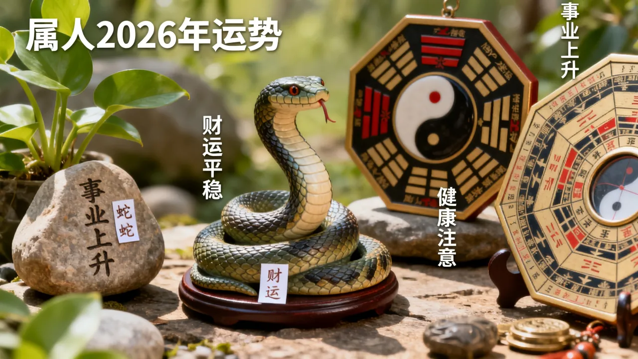 属蛇人2026年运势如何?李居明详解全年吉凶祸福 属蛇人2026年运势如何?李居明详解全年吉凶祸福