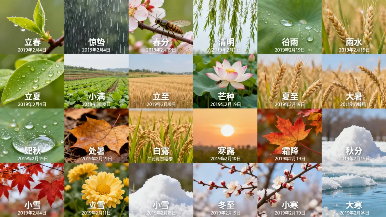 2019年阴历节气有哪些?具体时间表查询 2019年阴历节气有哪些?具体时间表查询