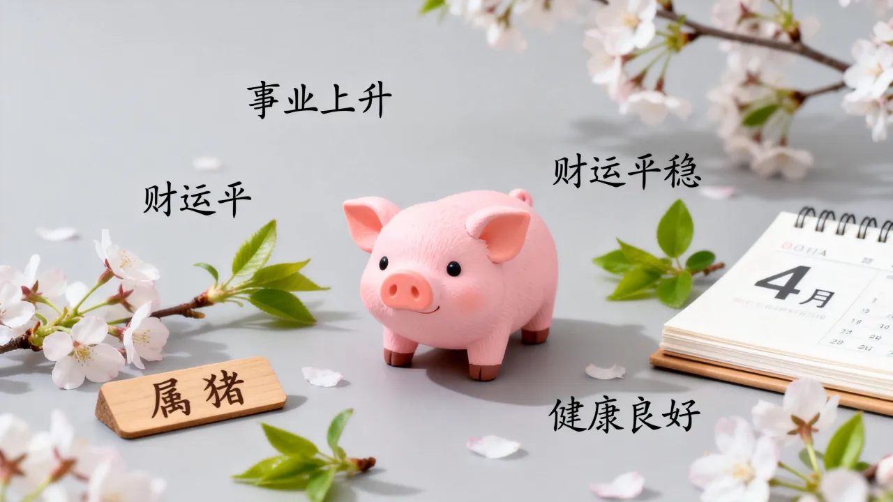 属猪4月什么命运?属猪人四月运势好坏全解析 属猪4月什么命运?属猪人四月运势好坏全解析