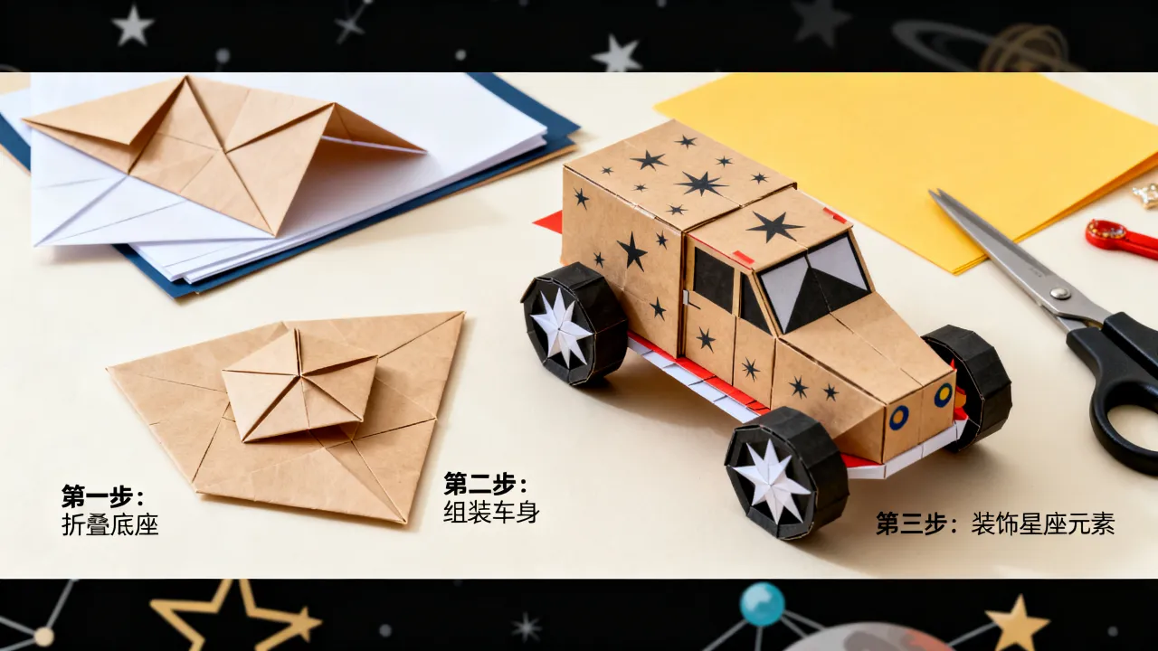 十二星座战车怎么折?教你最全详细折法教程 十二星座战车怎么折?教你最全详细折法教程