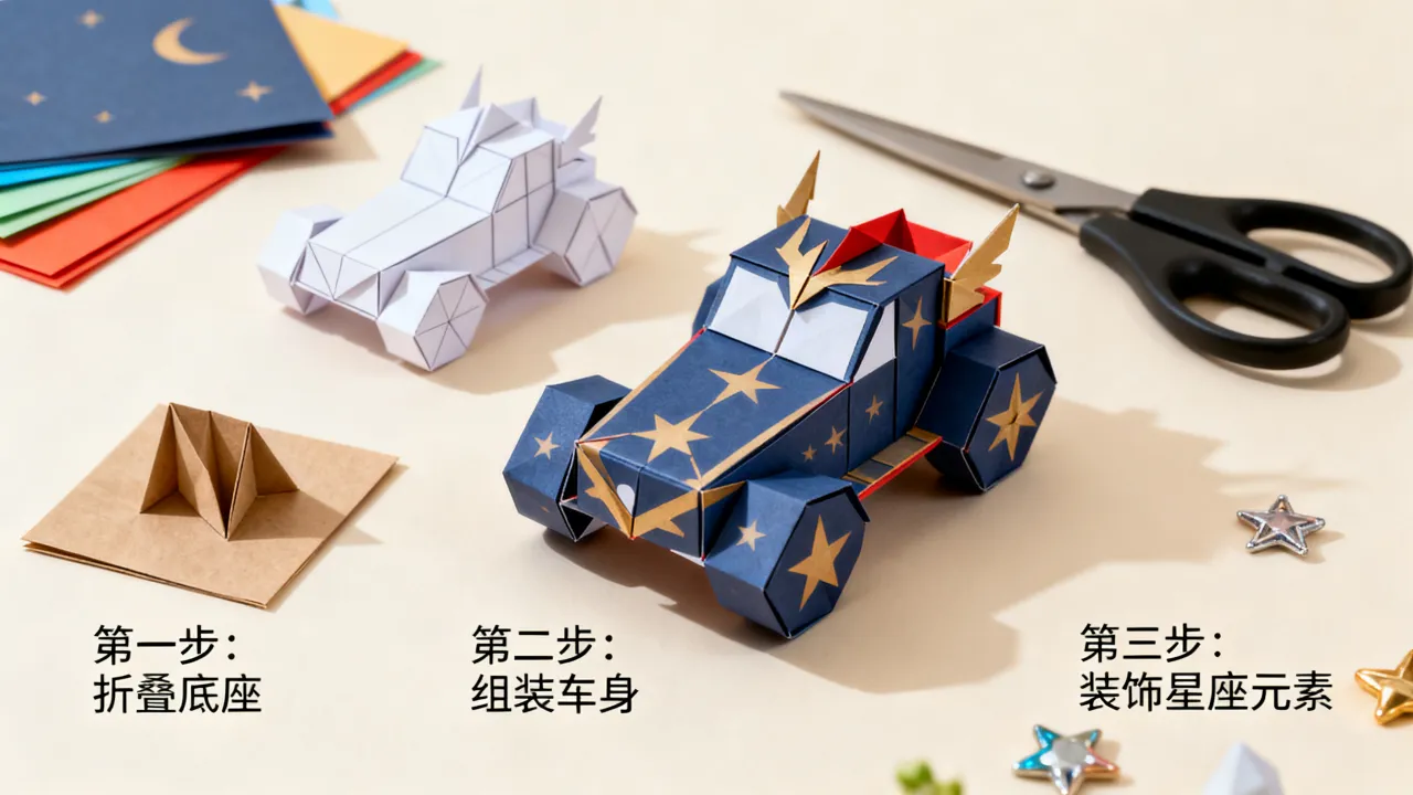 十二星座战车怎么折?教你最全详细折法教程 十二星座战车怎么折?教你最全详细折法教程