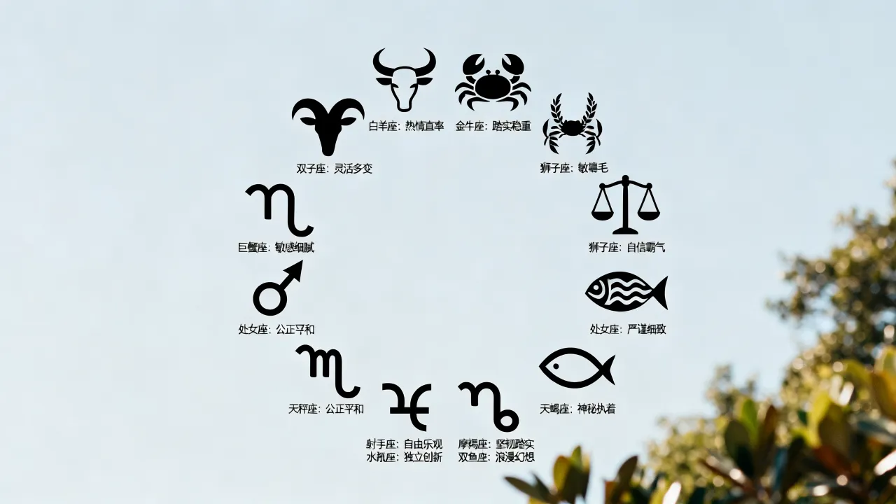 十二星座的特点排列是什么,十二星座性格特点有哪些 十二星座的特点排列是什么,十二星座性格特点有哪些