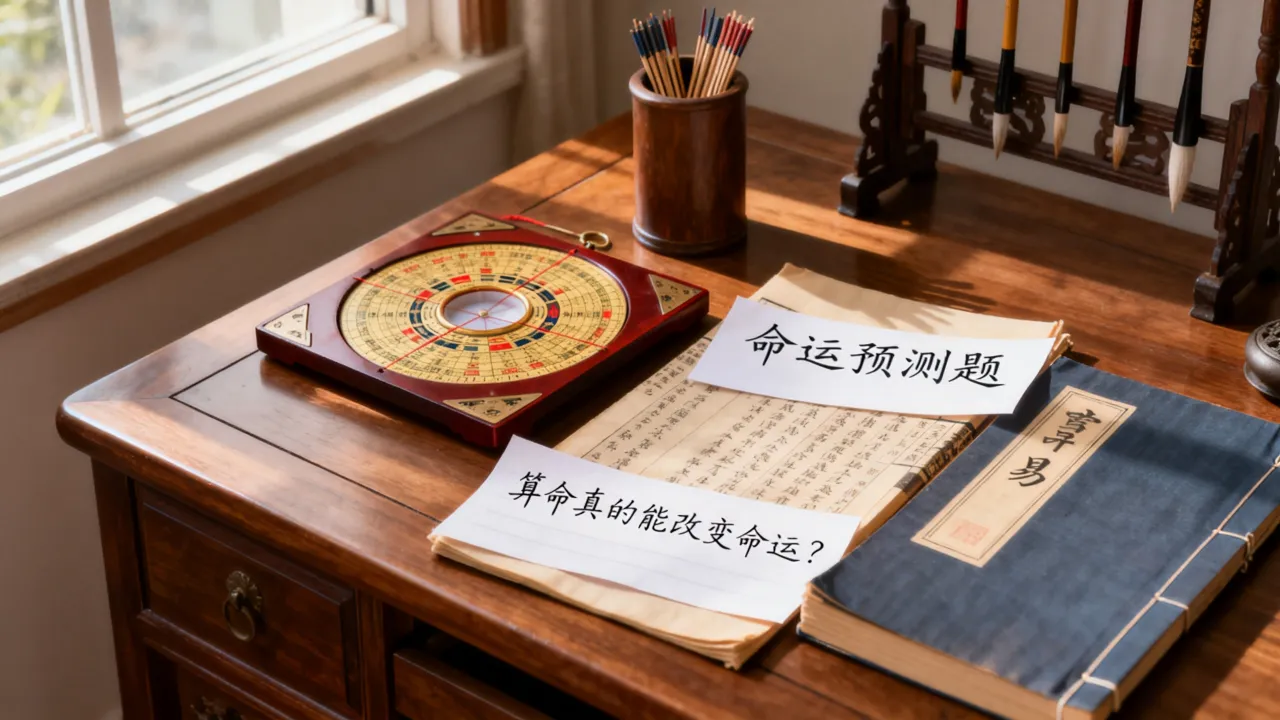 命运预测题准不准，算命真的能改变命运吗？