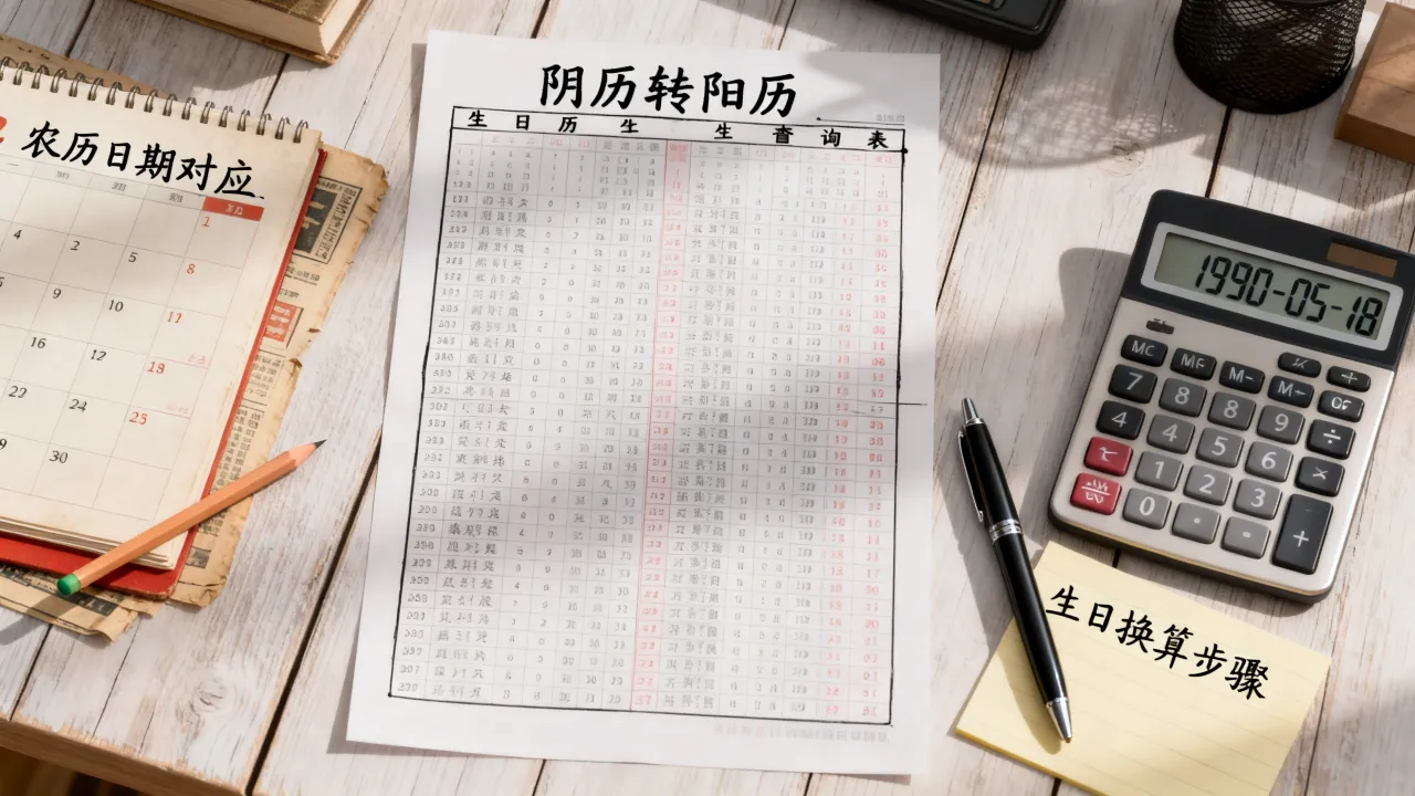 阴历生日查询表怎么查,农历生日如何换算 阴历生日查询表怎么查,农历生日如何换算
